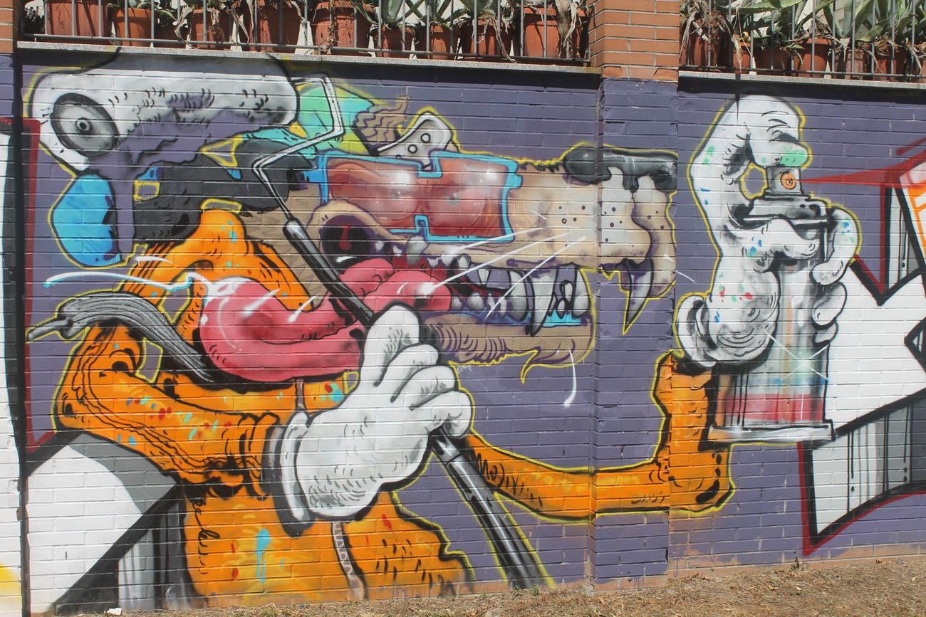Graffiti Wall in Milano - Photo by 12345