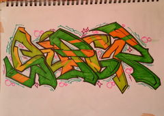 Graffiti Sketch - Photo by 12345 (2015)