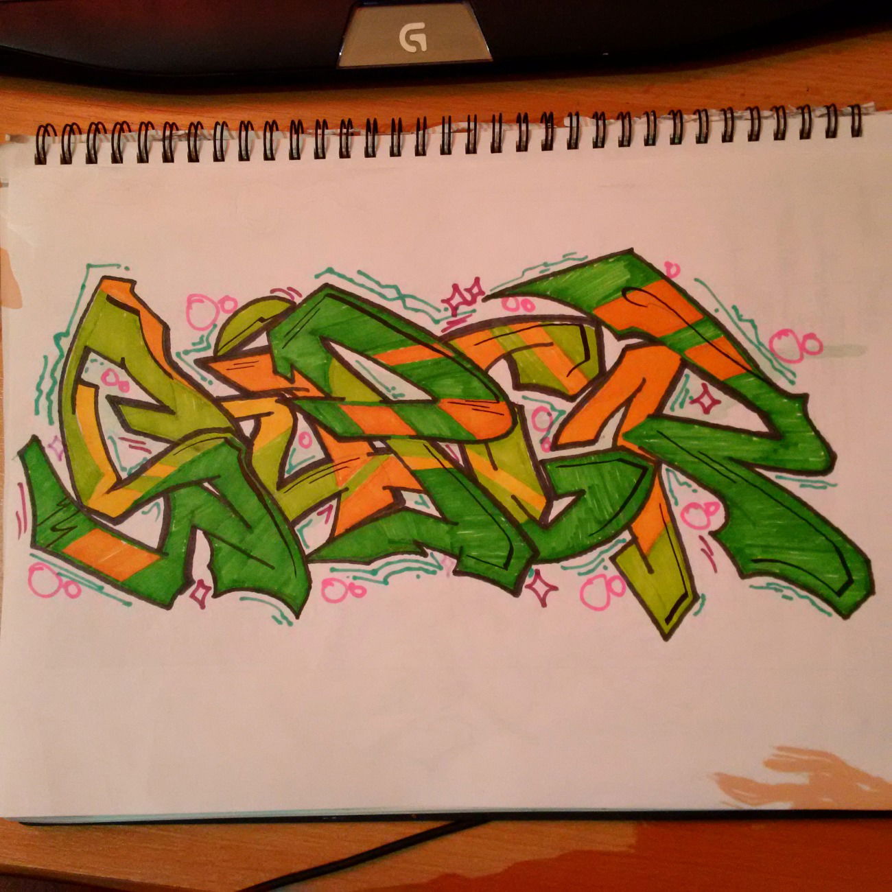 Graffiti Sketch - Photo by 12345 (2015)