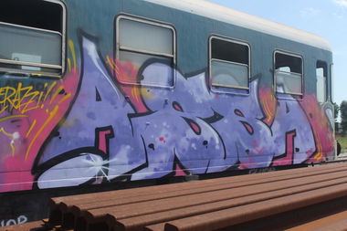 Graffiti Wall in Milano - Photo by 12345 - assa