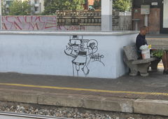 Graffiti Wall in Milano - Photo by 12345