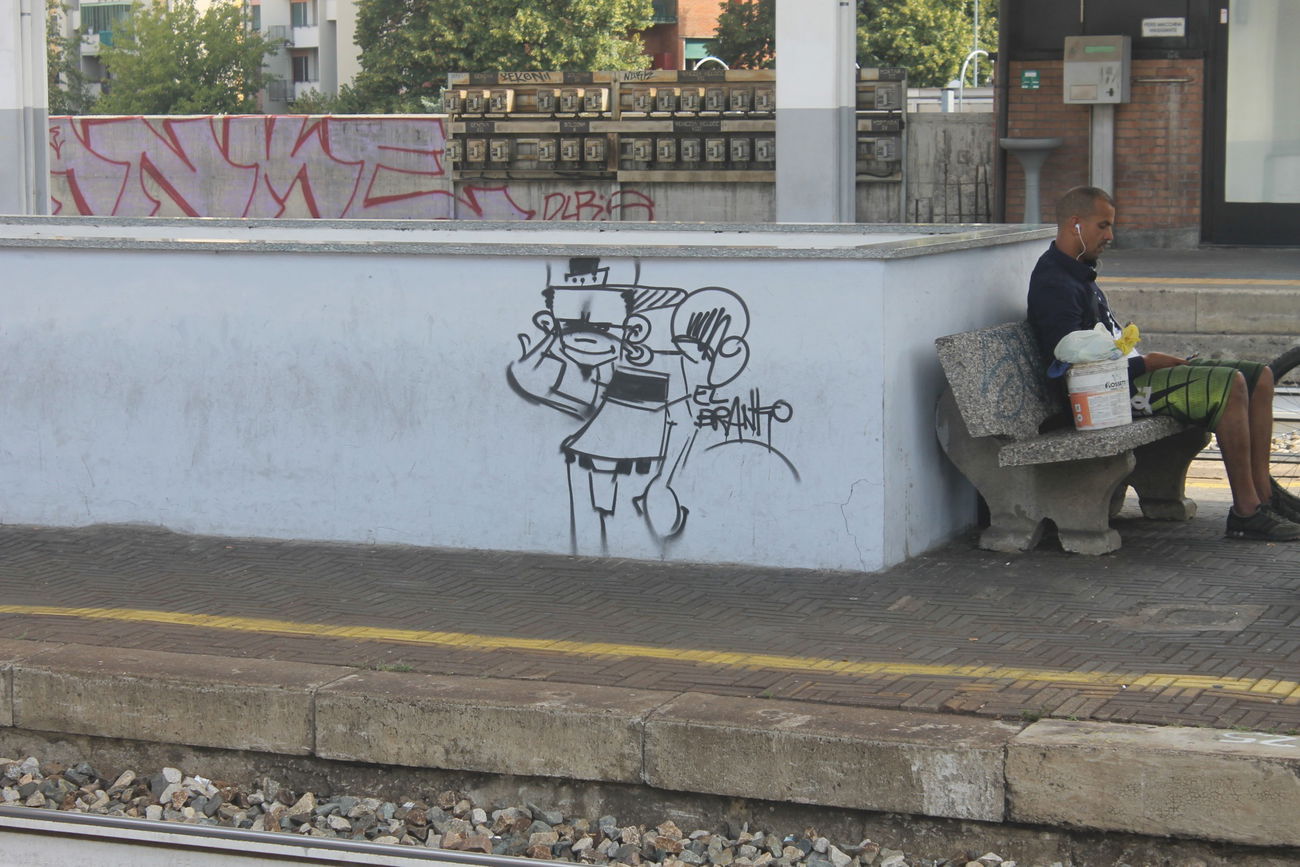 Graffiti Wall in Milano - Photo by 12345