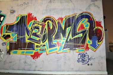 Graffiti Wall in Greece - Photo by 12PMS