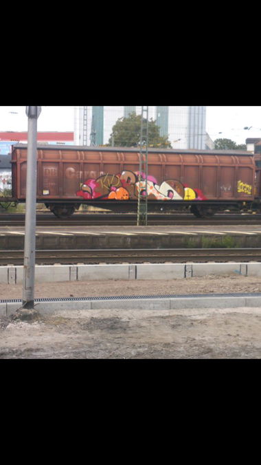 Graffiti Train - Photo by 135lizcrew - kid, crap, jbcb