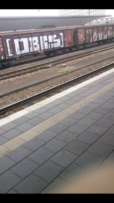 Graffiti Train - Photo by 135lizcrew - obcs, obc