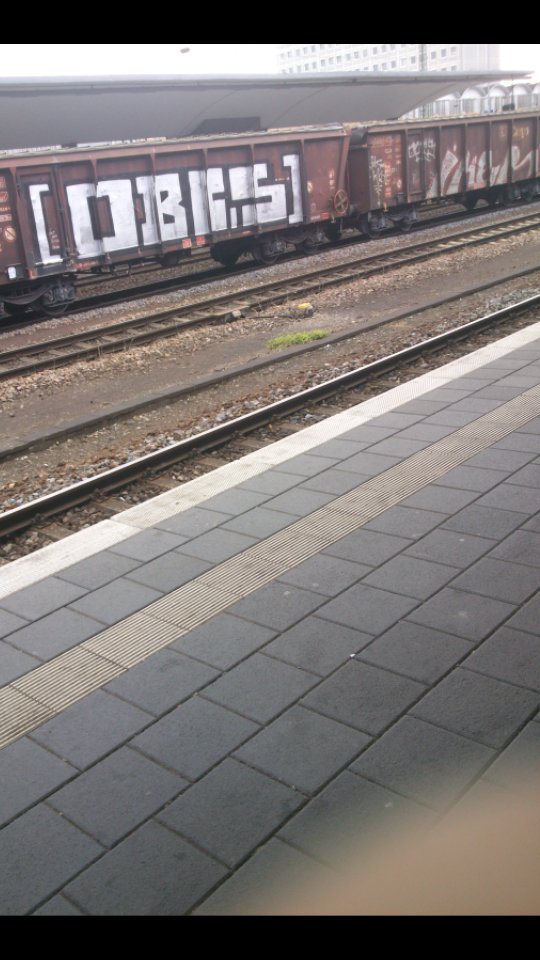 Graffiti Train - Photo by 135lizcrew - obcs, obc