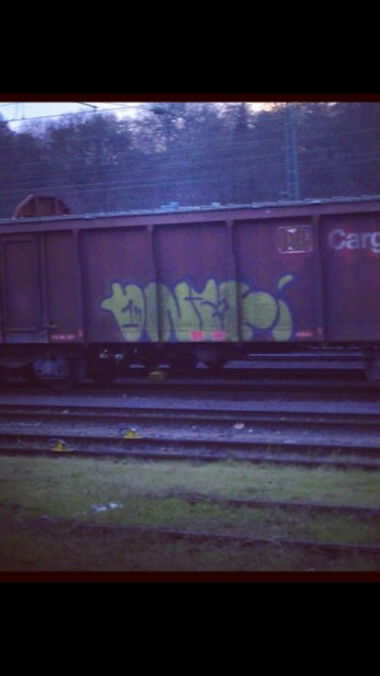 Graffiti Train - Photo by 135lizcrew - unze, obc