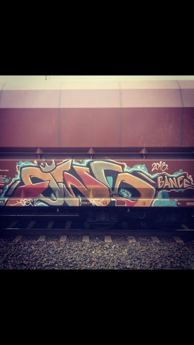 Graffiti Train - Photo by 135lizcrew - qws, osel