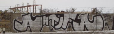 Graffiti Bombing - Photo by 161gang - antifa, afa, attack