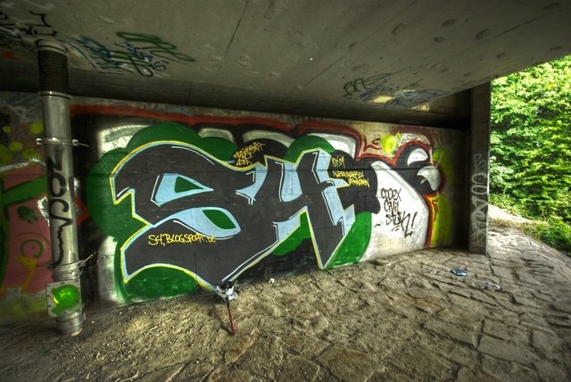 Graffiti Wall - Photo by 161gang - antifa, s4, dortmund