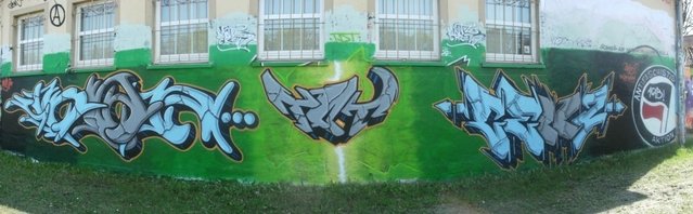 Graffiti Wall - Photo by 161gang - antifa, anarchy