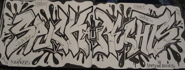 Graffiti Sketch - Photo by 161gang