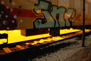 Graffiti Train - Photo by 19146 - Snf, Osnabrück