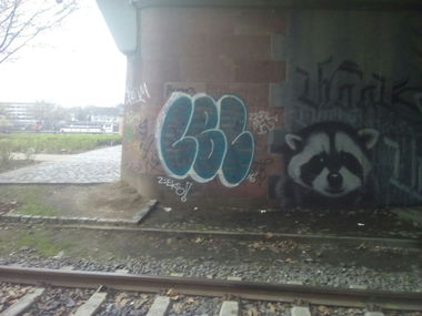 Graffiti Bombing - Photo by 197nerzWbnffm - mr, labil