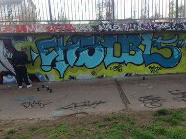 Graffiti Wall - Photo by 197nerzWbnffm - mr, labil, eks (2016)