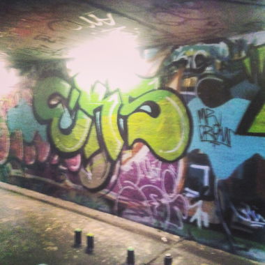 Graffiti Wall - Photo by 197nerzWbnffm - eksor, labil, eks (2016)