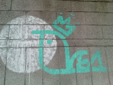 Graffiti Wall in Омск - Photo by 19xllls - sme, smestyle, graffiti (2015)