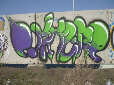 Graffiti Wall in Омск - Photo by 19xllls - graffiti (2011)