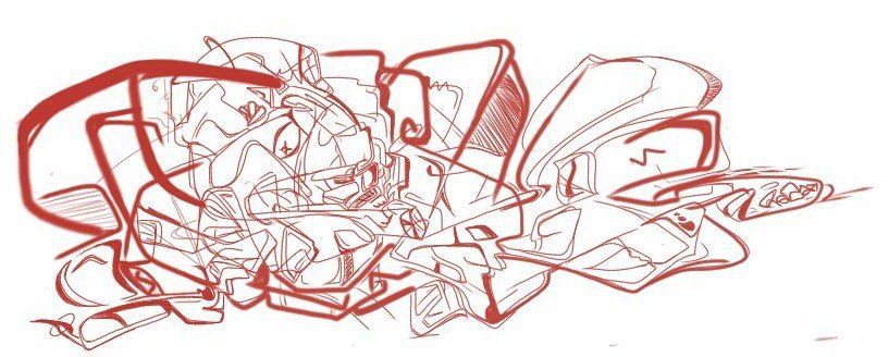 Graffiti Sketch - Photo by 1Roza5x (2013)