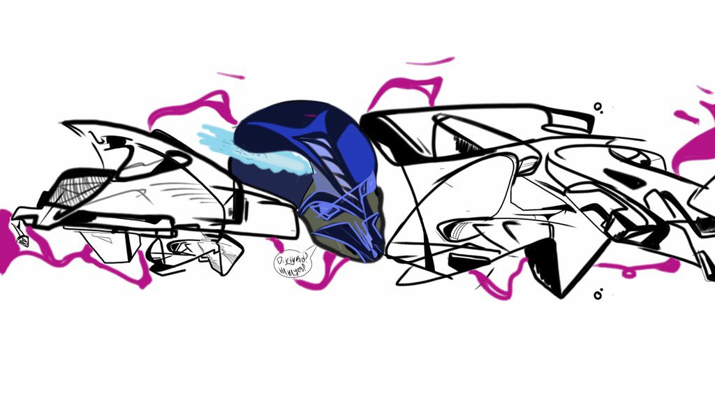 Graffiti Sketch - Photo by 1Roza5x (2013)