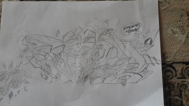 Graffiti Sketch - Photo by 1Roza5x (2013)