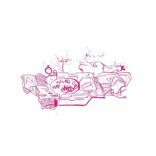 Graffiti Sketch - Photo by 1Roza5x (2013)