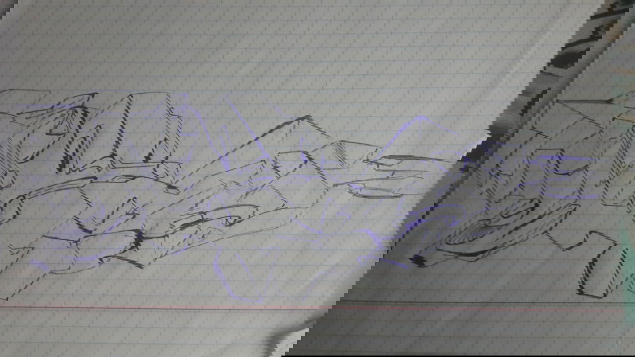 Graffiti Sketch - Photo by 1Roza5x (2013)