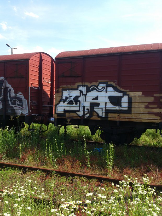 Graffiti Wall in Krakow - Photo by 1ST (2014)