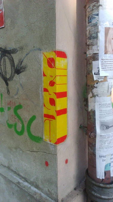 Graffiti Street Art in Cracow - Photo by 1ST (2016)