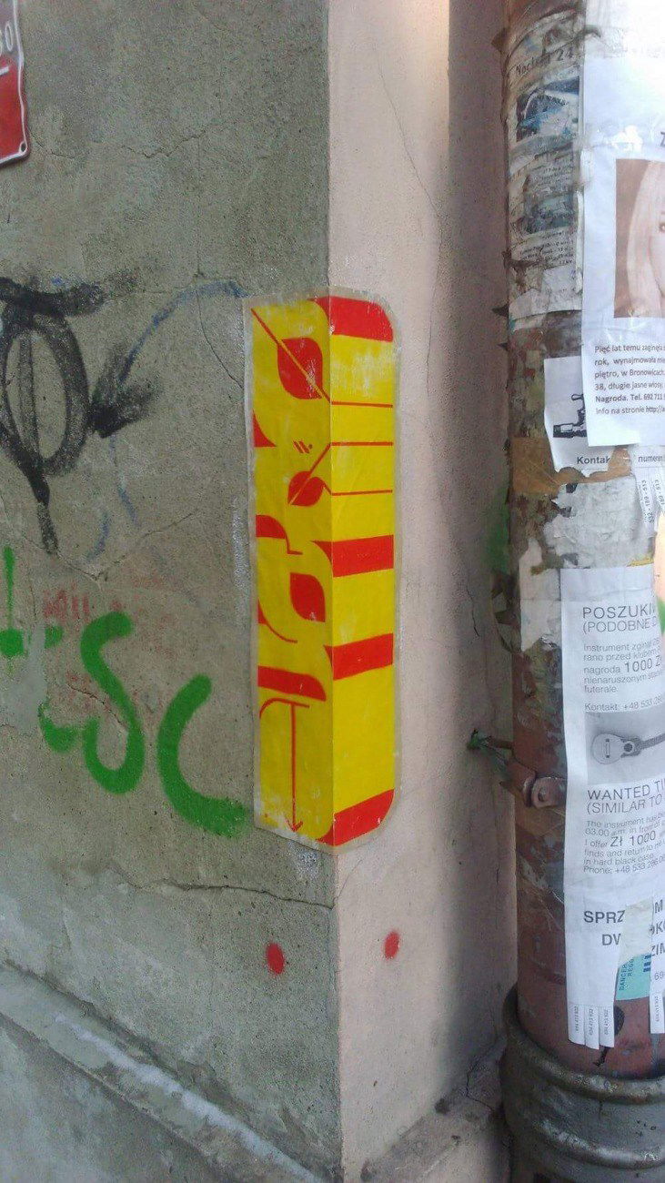 Graffiti Street Art in Cracow - Photo by 1ST (2016)