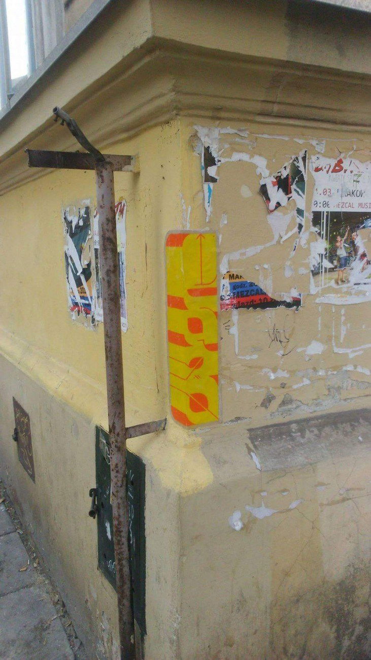 Graffiti in Cracow - Photo by 1ST - iudas, prist, xiãc (2016)