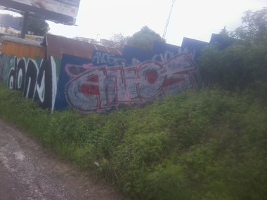 Graffiti Bombing - Photo by 1anosone9