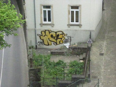 Graffiti Bombing - Photo by 1one9 - wsc (2014)