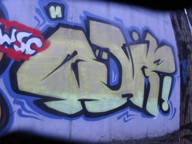 Graffiti Bombing - Photo by 1one9 - ödip, wsc (2013)