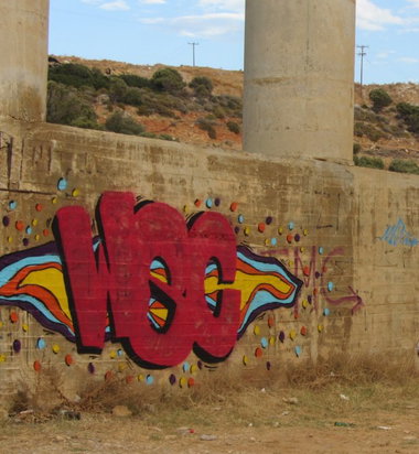 Graffiti Bombing - Photo by 1one9 - wsc (2014)