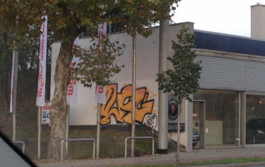 Graffiti Bombing - Photo by 1one9 - WSC, Ödip, Peis