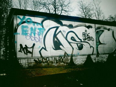 Graffiti Bombing - Photo by 1one9 - ws, wsc