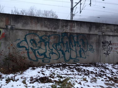Graffiti Bombing - Photo by 1one9 - Ödip, Peis, wsc