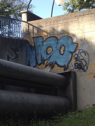 Graffiti Bombing - Photo by 1one9 - WSC, Peis, Ödip