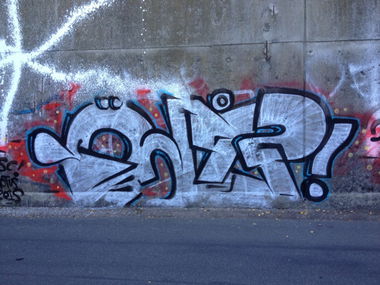 Graffiti Bombing - Photo by 1one9 - Ödip, WSC