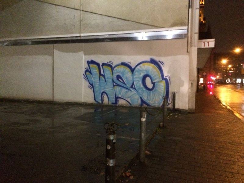 Graffiti Bombing - Photo by 1one9 - WSC, Peis
