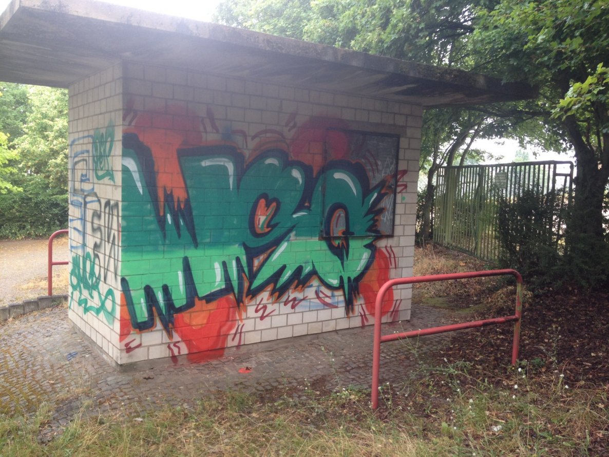 Graffiti Bombing - Photo by 1one9 - WSC, Peis