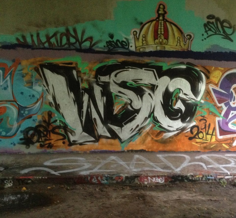 Graffiti Bombing - Photo by 1one9 - WSC, Oris