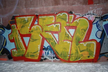 Graffiti Wall in Moscow - Photo by 1sek - 1sek (2011)