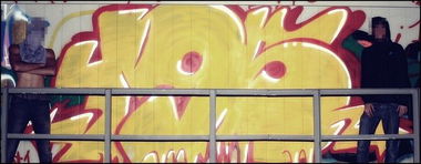 Graffiti Wall in Moscow - Photo by 1sek - 1sek, stl, 495 (2011)