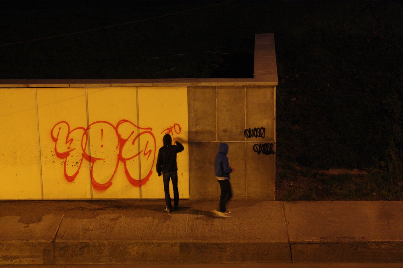 Graffiti Bombing - Photo by 1sek - 495 (2011)