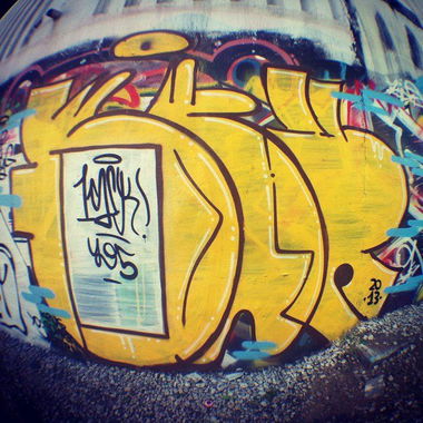 Graffiti Wall in Moscow - Photo by 1sek - 1sek, 495 (2013)