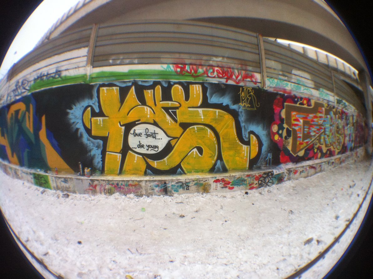 Graffiti Wall in Moscow - Photo by 1sek - 1sek (2014)