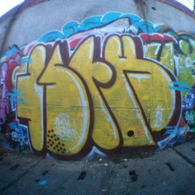 Graffiti Wall in Moscow - Photo by 1sek - 1sek (2014)