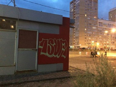 Graffiti Bombing in Российская Федерация - Photo by 1sur (2016)